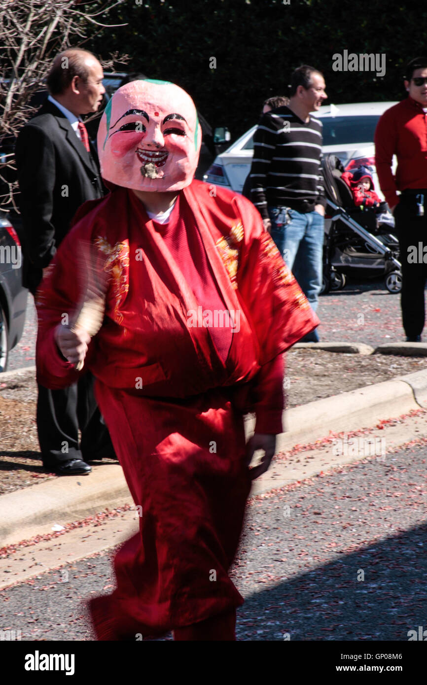 2013 Célébration du Nouvel An chinois à Charlotte NC Banque D'Images