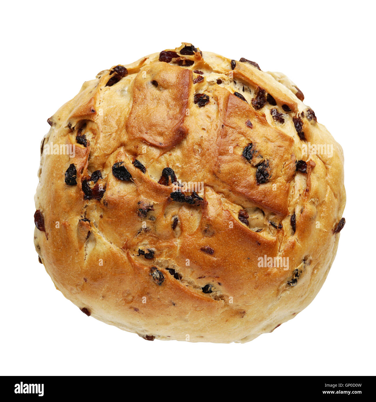 L'allemand du pain aux raisins Banque D'Images