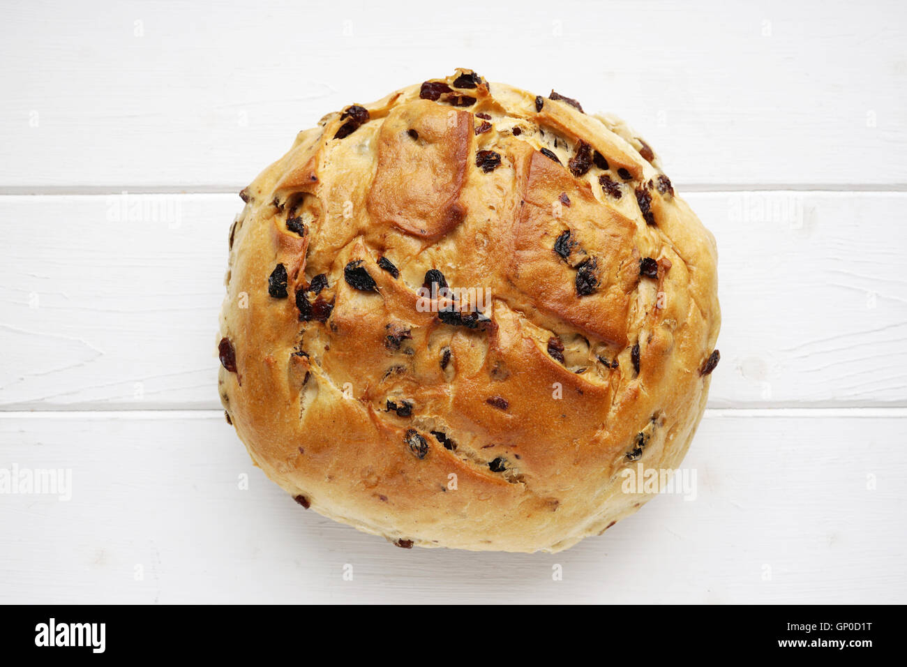 L'allemand du pain aux raisins ou pain de cassis Banque D'Images