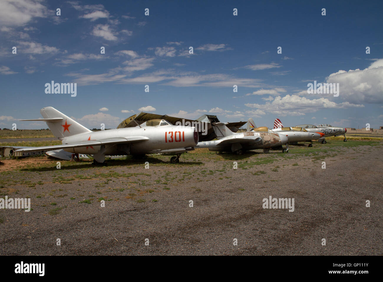 À l'aéronef du musée Planes of Fame. De l'Arizona. USA Banque D'Images