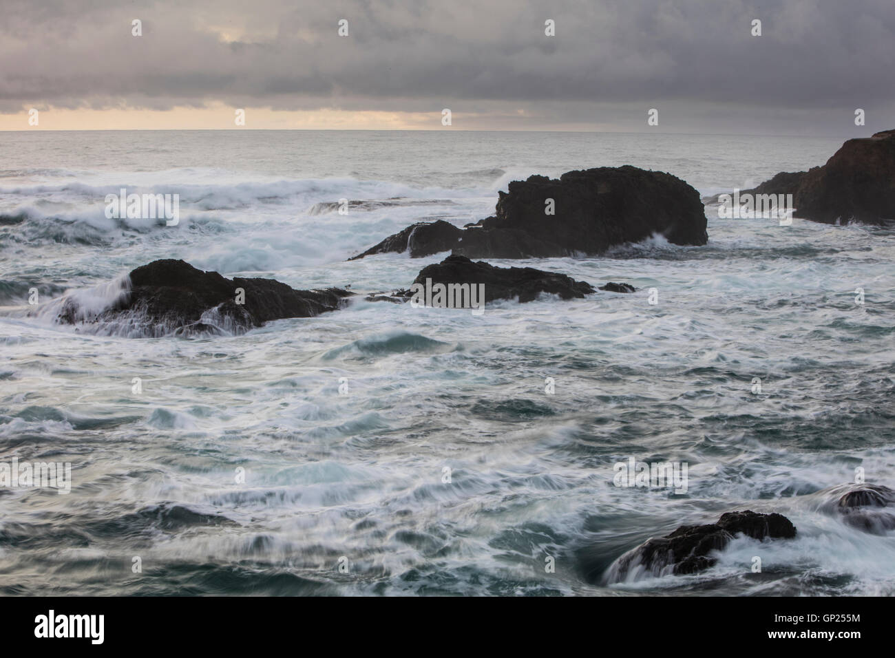Côte déchiquetée de Mendocino, Californie, USA Banque D'Images