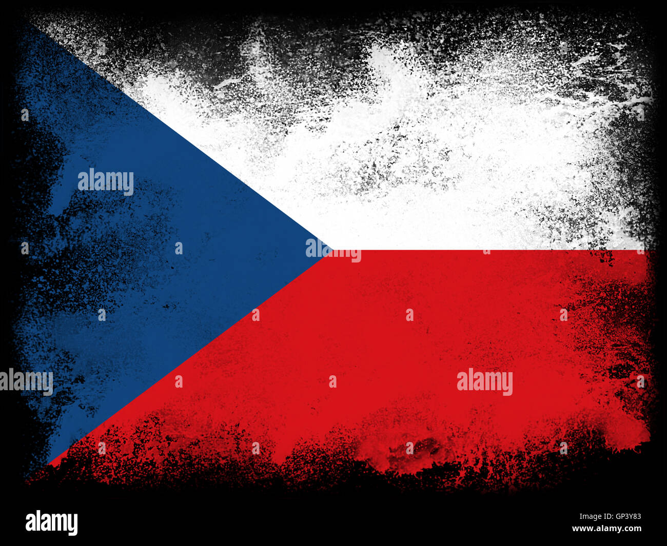 Explosion de peinture en poudre en couleurs de drapeau Hongrie isolé sur fond noir. Résumé de l'explosion des particules de poussière colorée. Banque D'Images