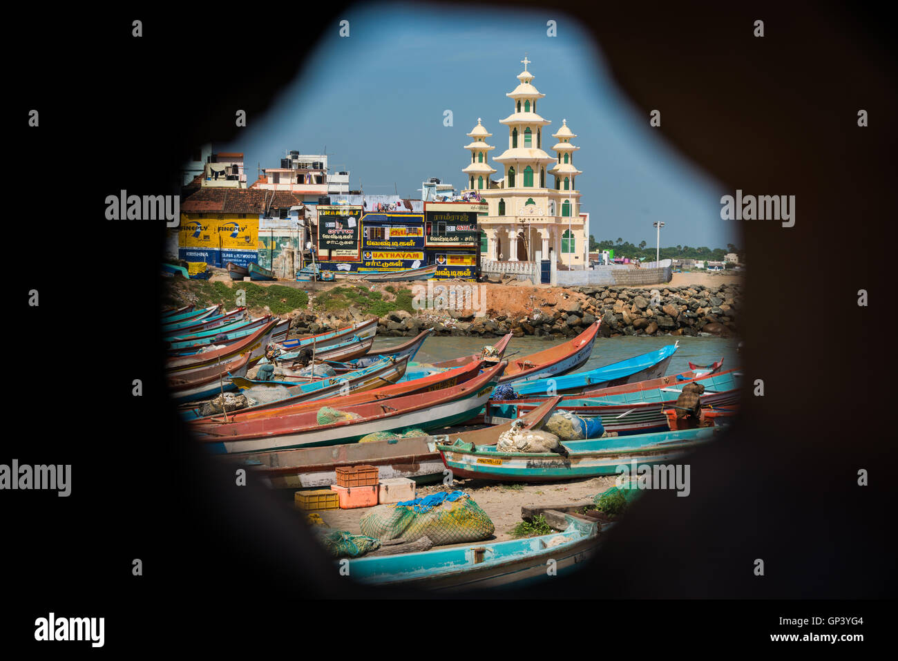 Kanyakumari, Tamil Nadu, Inde Banque D'Images