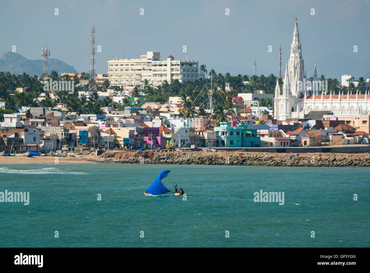 Kanyakumari, Tamil Nadu, Inde Banque D'Images