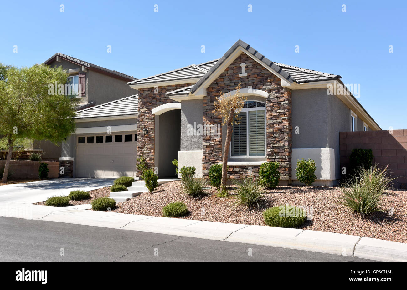 Le sud-ouest nous contemporains accueil extérieur, vue avant Banque D'Images