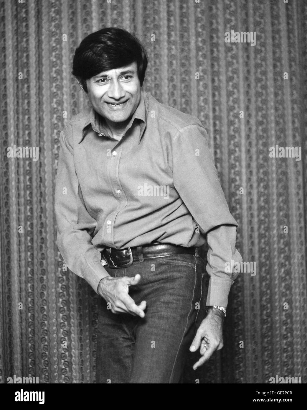 Dev Anand , Indian vintage 1900 bollywood hindi film star acteur, inde, asie Banque D'Images