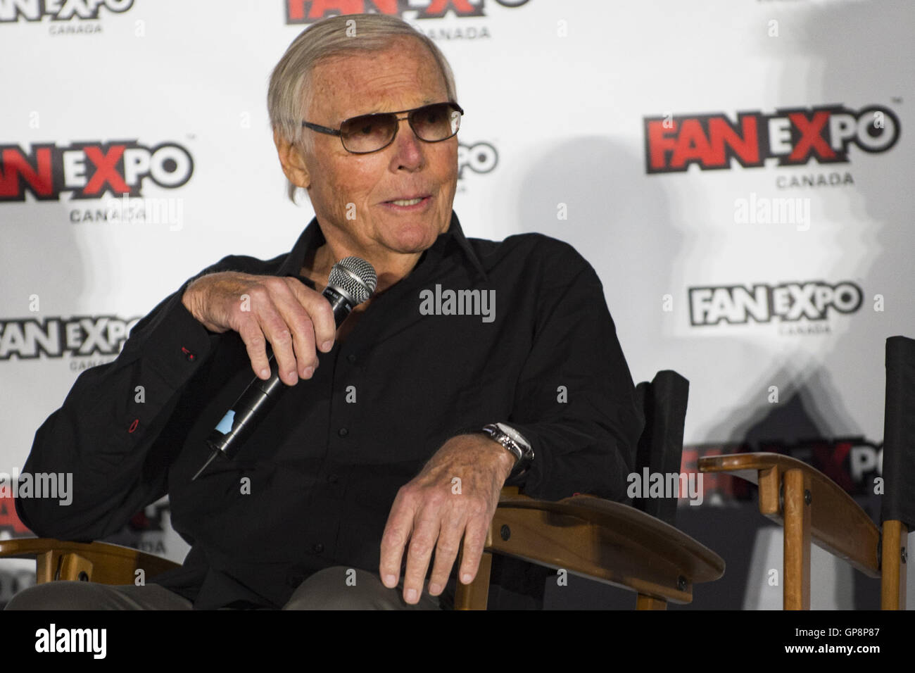Toronto, Ontario, Canada. 2e, 2016 Sep. ADAM WEST, mieux connu pour son rôle dans Batman le hit TV Show à la fin des années 60 a fait sa dernière apparition à Toronto à l'Expo du ventilateur. © Baden Roth/ZUMA/Alamy Fil Live News Banque D'Images