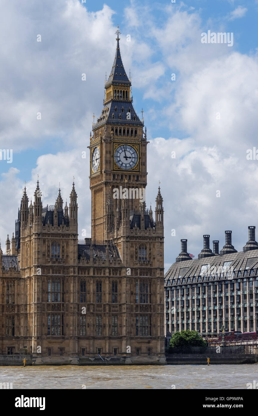 Big Ben et le Palais de Westminster, Londres Angleterre Royaume-Uni UK Banque D'Images