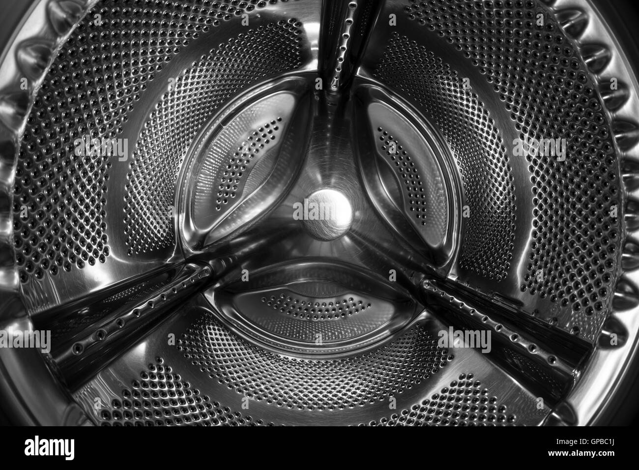 en acier inoxydable Banque D'Images