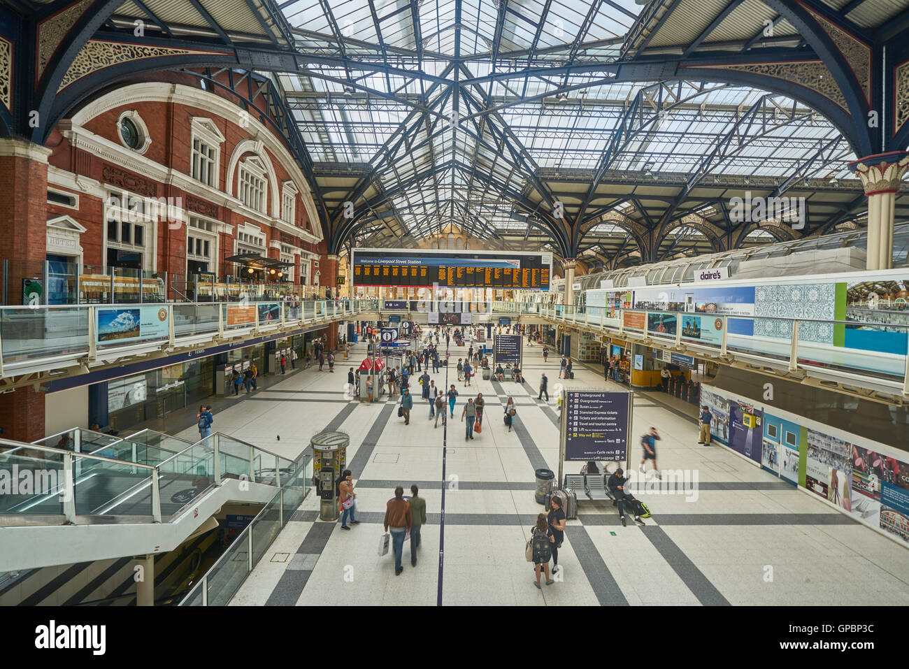 Liverpool St Station, London Banque D'Images