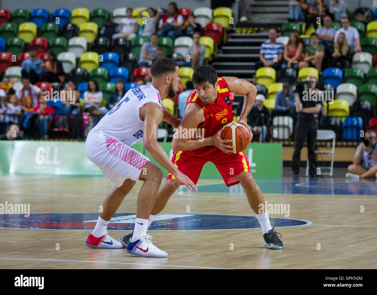 Londres, Royaume-Uni. 3ème. Septembre, 2016. Jouer à l'équipe Go Macédoine Parc Olympique, Londres, Royaume-Uni. copyright Carol Moir/Alamy Live News. Banque D'Images