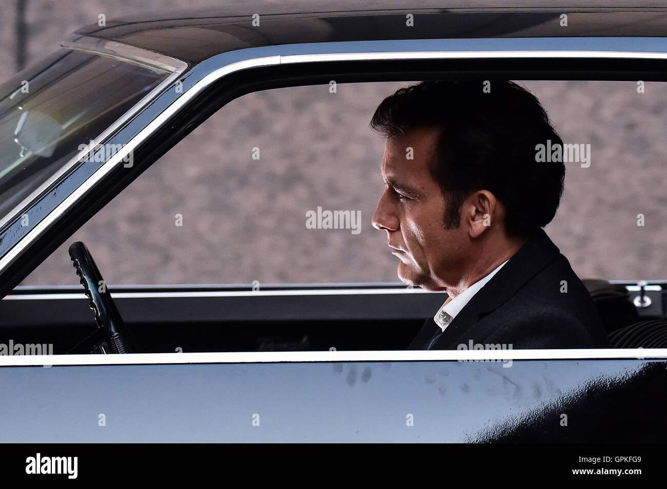 New York, NY, USA. 16Th Jun 2016. Clive Owen sur emplacement pour Clive Owen sur le tournage d'ANON, New York, NY Le 4 septembre 2016. Crédit : Steven Ferdman/Everett Collection/Alamy Live News Banque D'Images