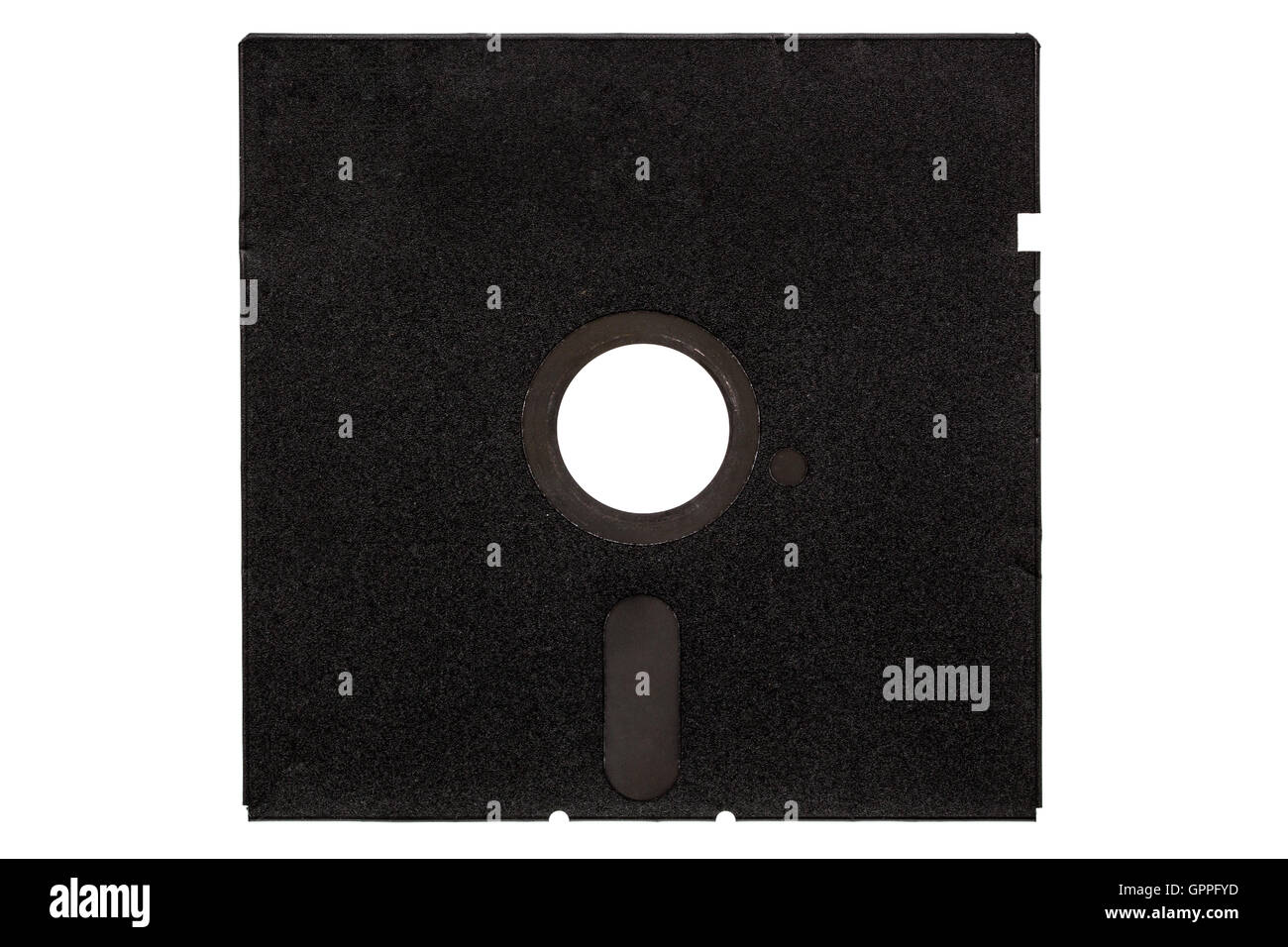 Ancienne disquette 5 pouces 25, isolé sur fond blanc Photo Stock Alamy