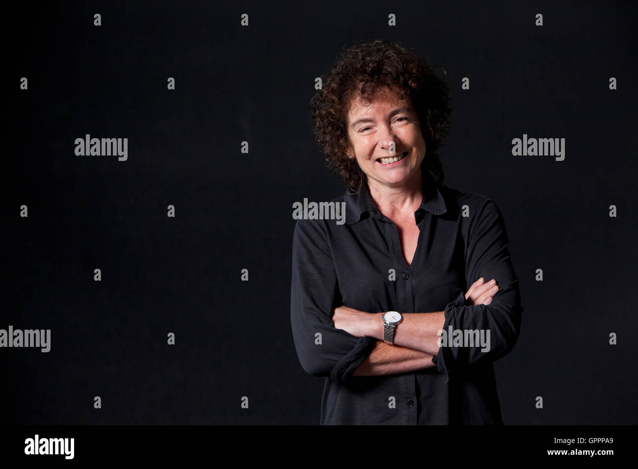 Jeanette Winterson, OBE, l'écrivain anglais, à l'Edinburgh International Book Festival. Edimbourg, Ecosse. 20 août 2016 Banque D'Images