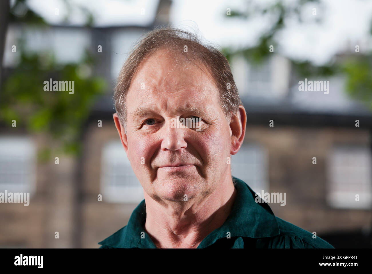 Michael Morpurgo, OBE, FRSL, FKC, DL, l'auteur anglais, poète, dramaturge et librettiste, à l'Edinburgh International Book Festival. Edimbourg, Ecosse. 20 août 2016 Banque D'Images
