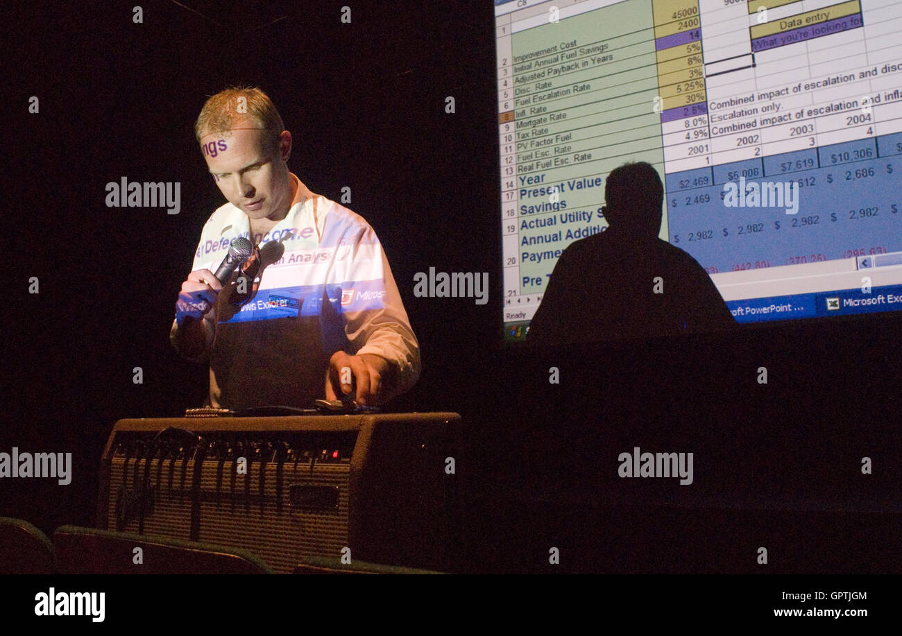 La Coalition de l'utilisation des terres est souvent en contradiction avec les règlements de construction Boulder Comté Banque D'Images