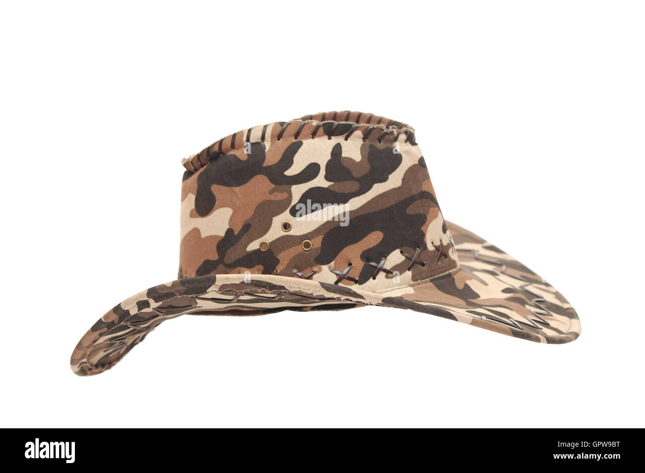 Hat isolé sur fond blanc Banque D'Images