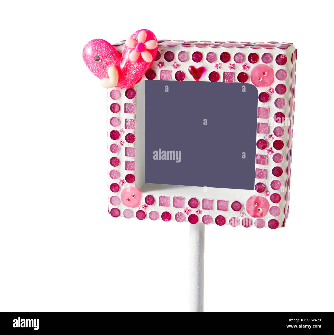 Cadre. J'ai fait moi-même cadre. Banque D'Images