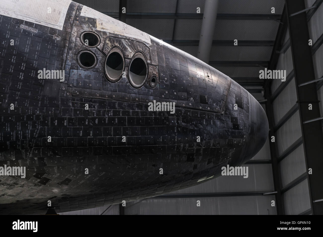 La navette spatiale Endeavour en Californie Science Center Banque D'Images