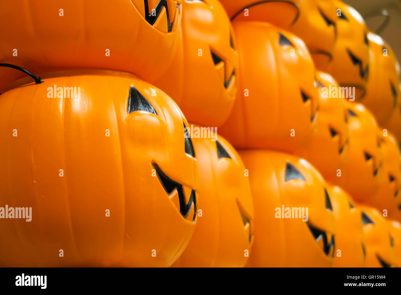 Affichage Magasin Halloween Kmart, NYC Banque D'Images