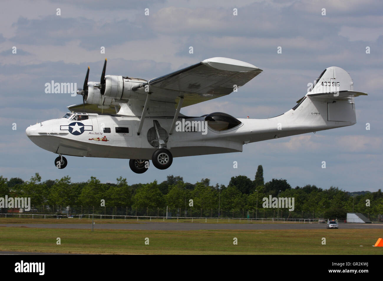 PBY Catalina FLYING BOAT Banque D'Images