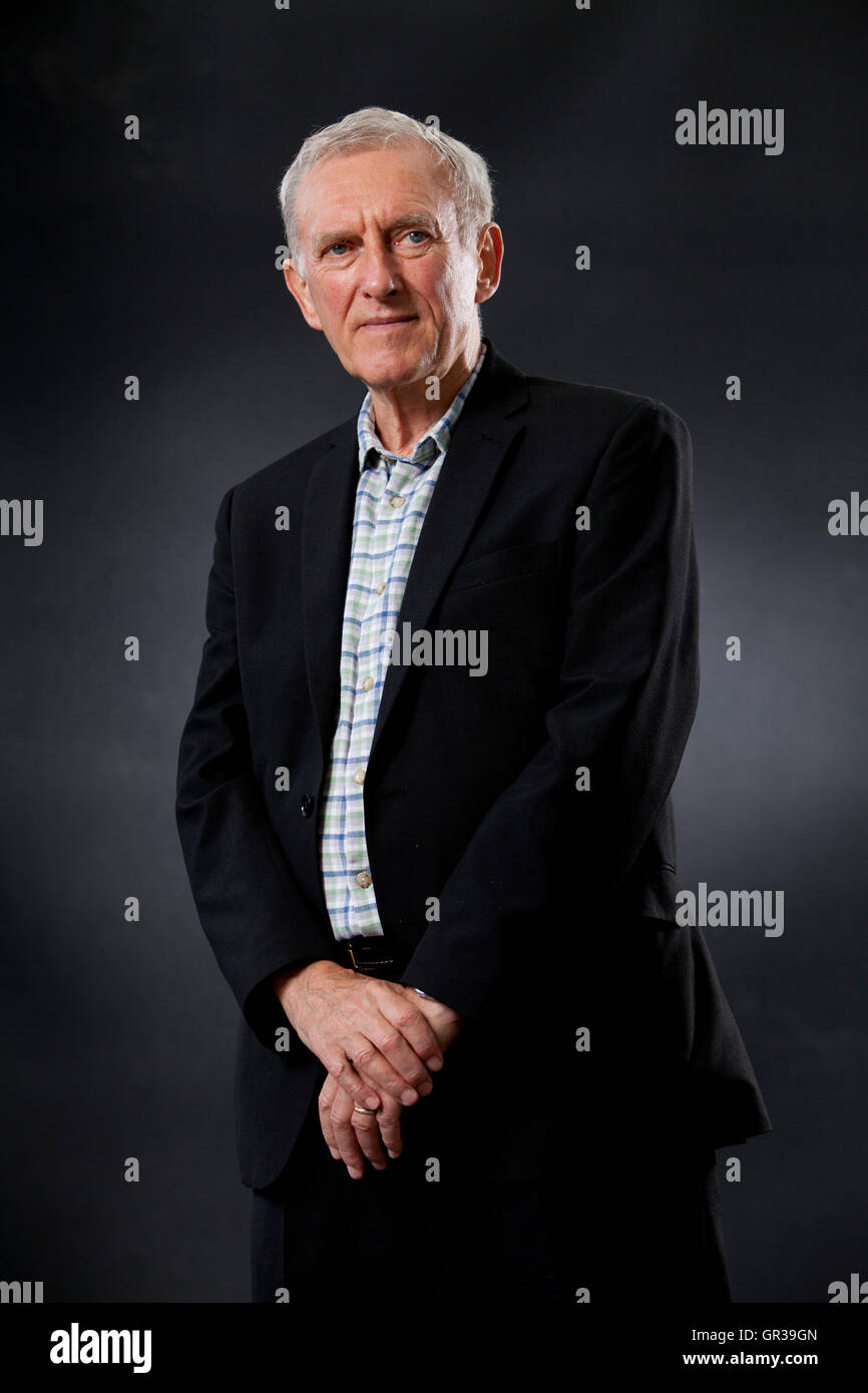 James Kelman, l'influent écrivain écossais de romans, nouvelles, pièces de théâtre et essais politiques, à l'Edinburgh International Book Festival. Edimbourg, Ecosse. 21 août 2016 Banque D'Images