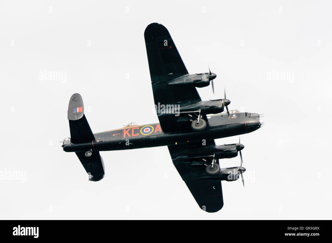 L'un des deux bombardiers Avro Lancaster, PA474 Banque D'Images