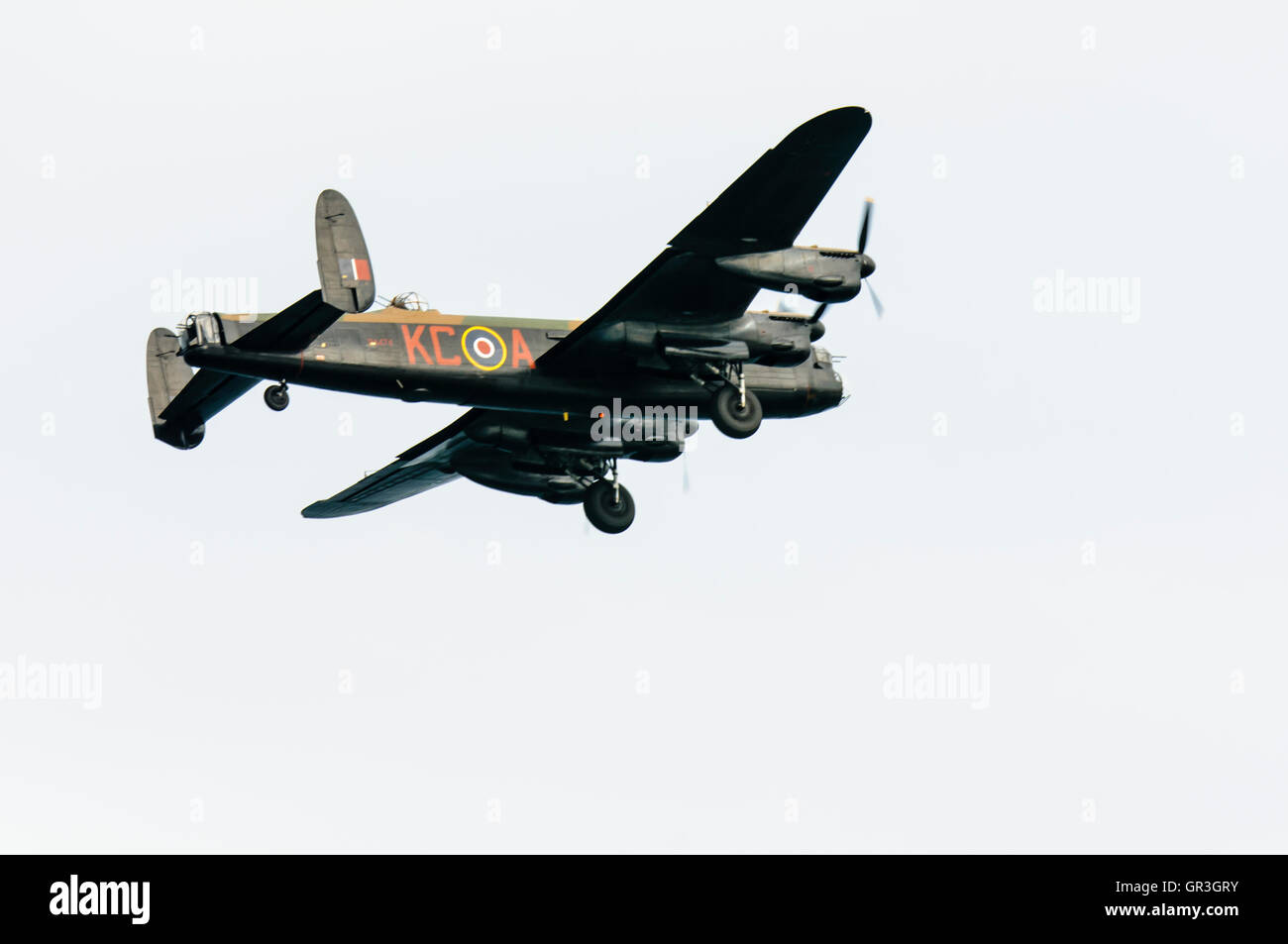 L'un des deux bombardiers Avro Lancaster, PA474 Banque D'Images