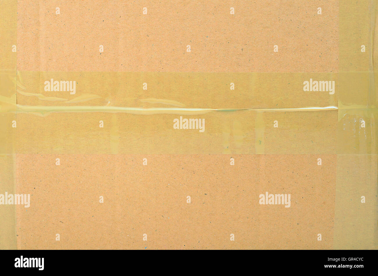 Boîte en carton Banque D'Images