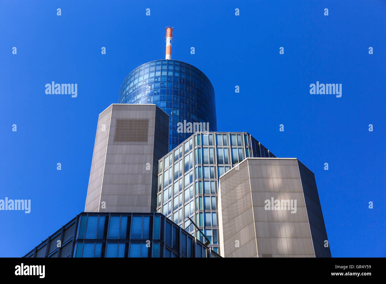La Main Tower, gratte-ciel de la ville, Frankfurt, Allemagne Photo Stock -  Alamy