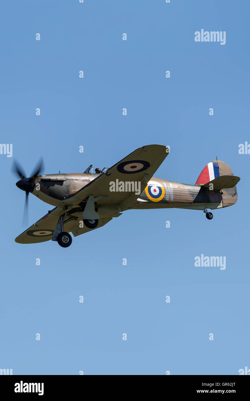 Hawker Hurricane Mk1 G-HUPW Banque D'Images