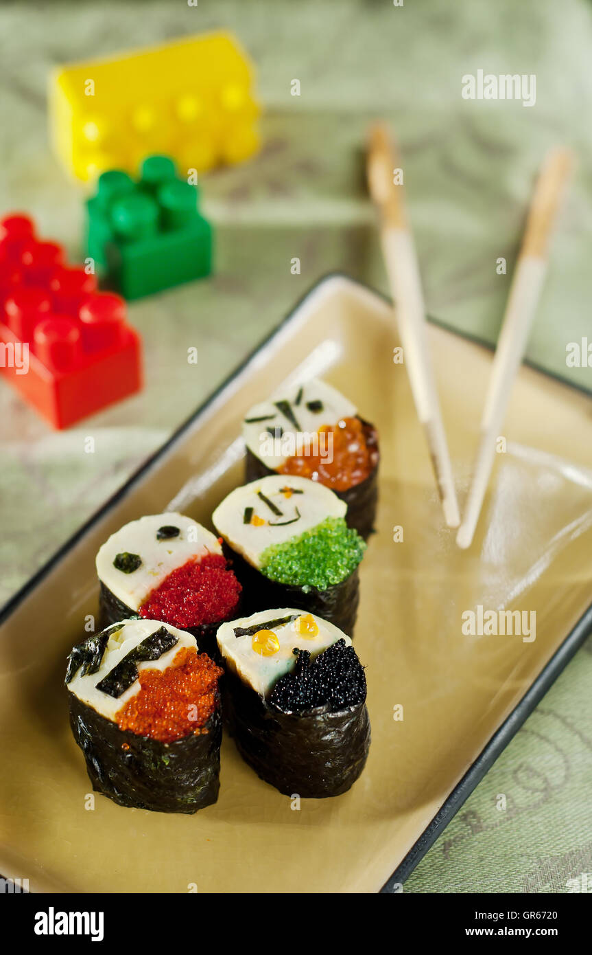 Funny sushi Banque de photographies et d'images à haute résolution - Alamy
