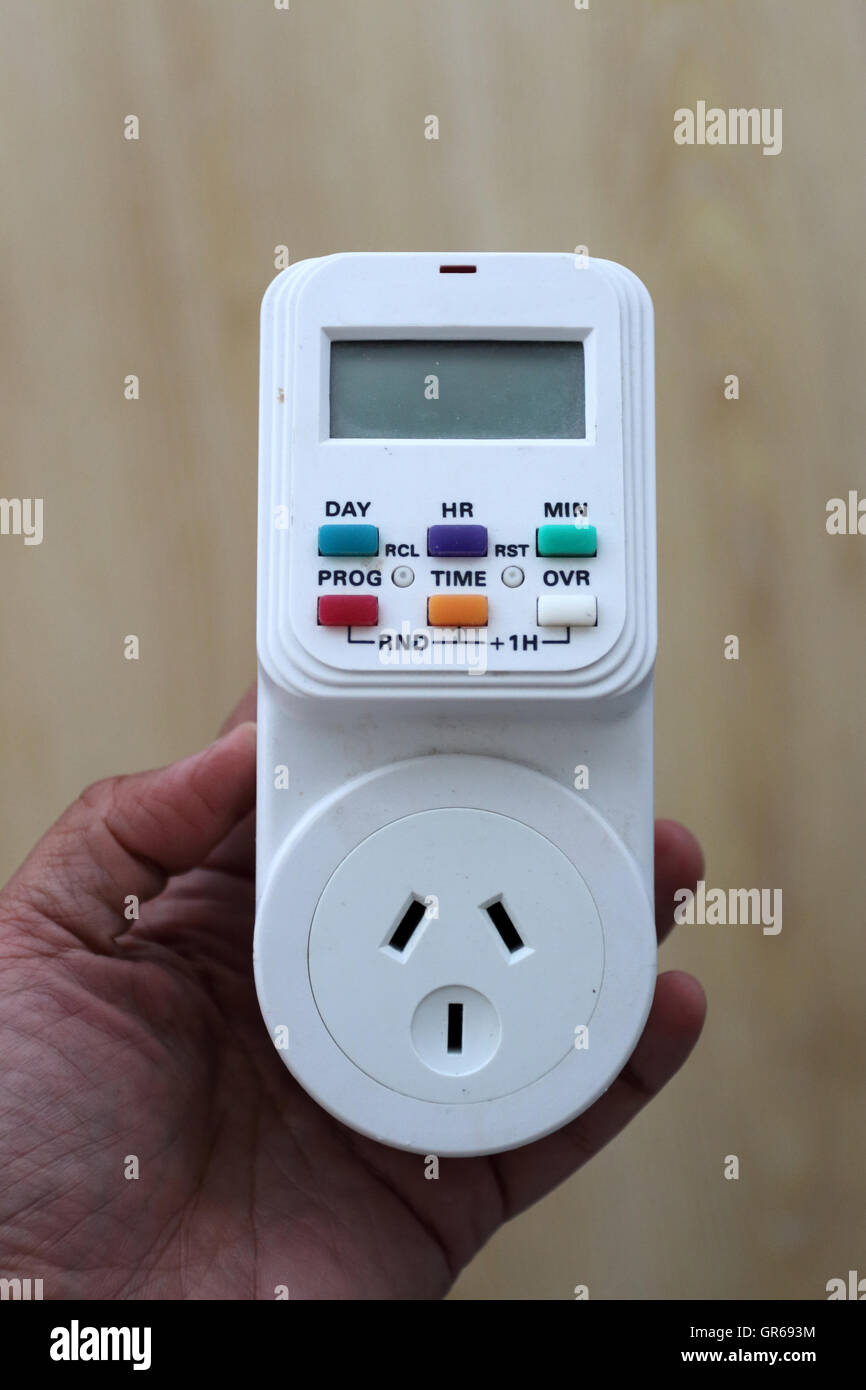 Minuterie numérique électronique situé dans Banque D'Images