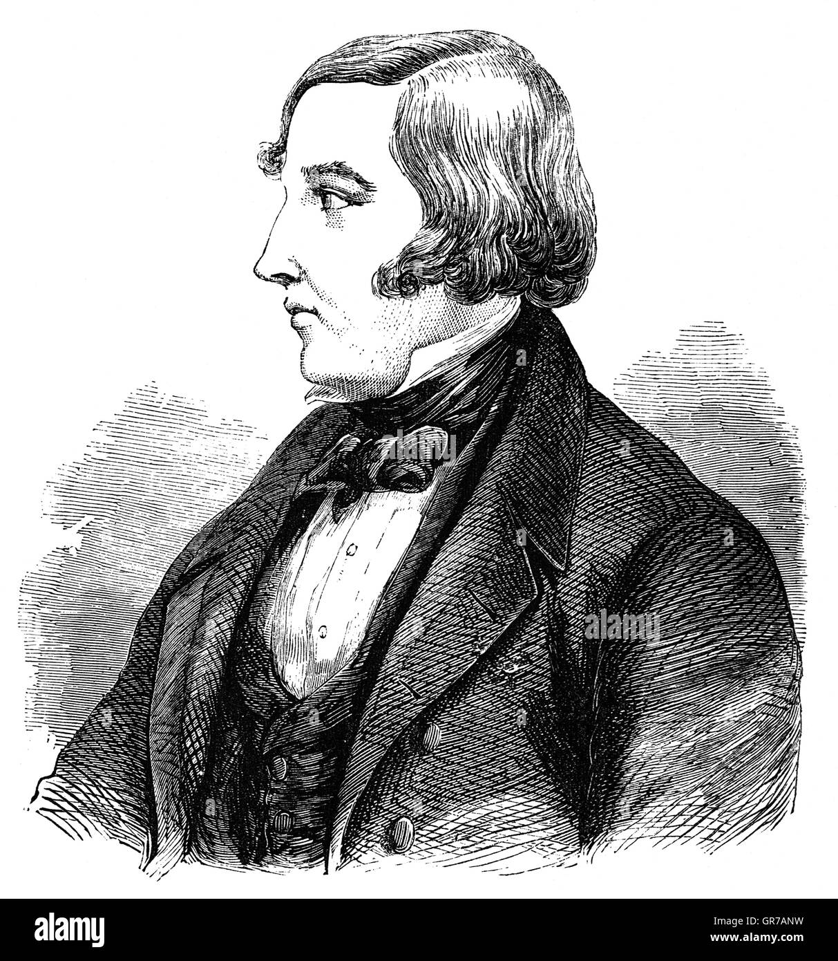 Thomas Francis Meagher (1823 - 1867) était un nationaliste irlandais et chef de la Jeune Irlande » dans la Rébellion de 1848. Après qu'il a présenté le drapeau tricolore dans la ville de Waterford il a été reconnu coupable de sédition et condamné à mort, mais n'a reçu pour le transport vie à Van Diemen's Land (aujourd'hui la Tasmanie) en Australie. En 1852 il s'est échappé et fait son chemin vers les États-Unis, où il s'installe à New York City. Banque D'Images