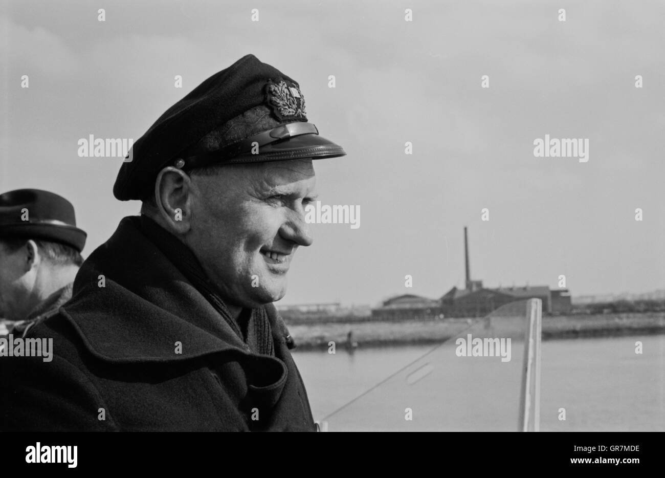 Tug Boat Captain 1965 P.C. Banque D'Images