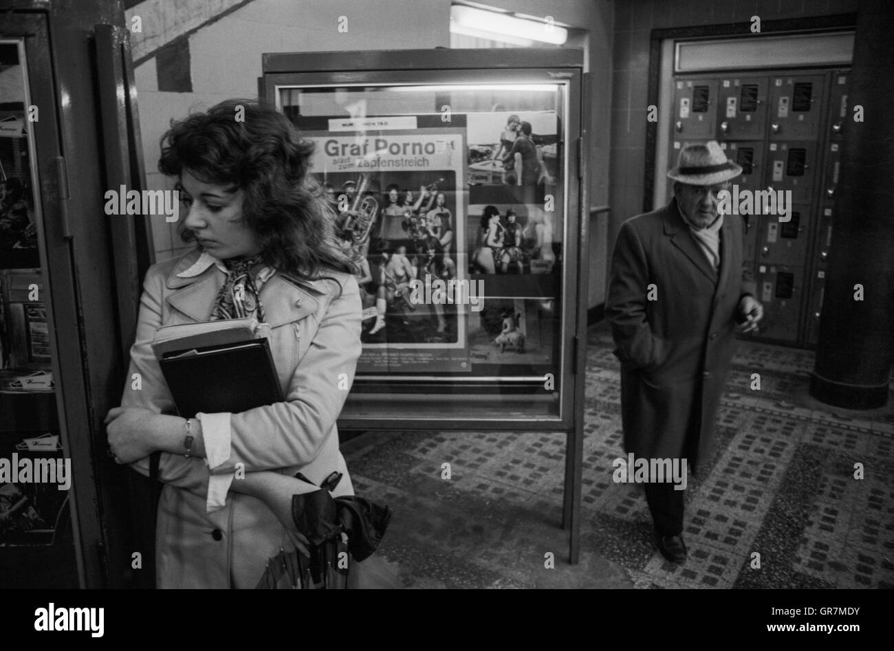 1972 Hall Train Bremerhaven p.c. Banque D'Images