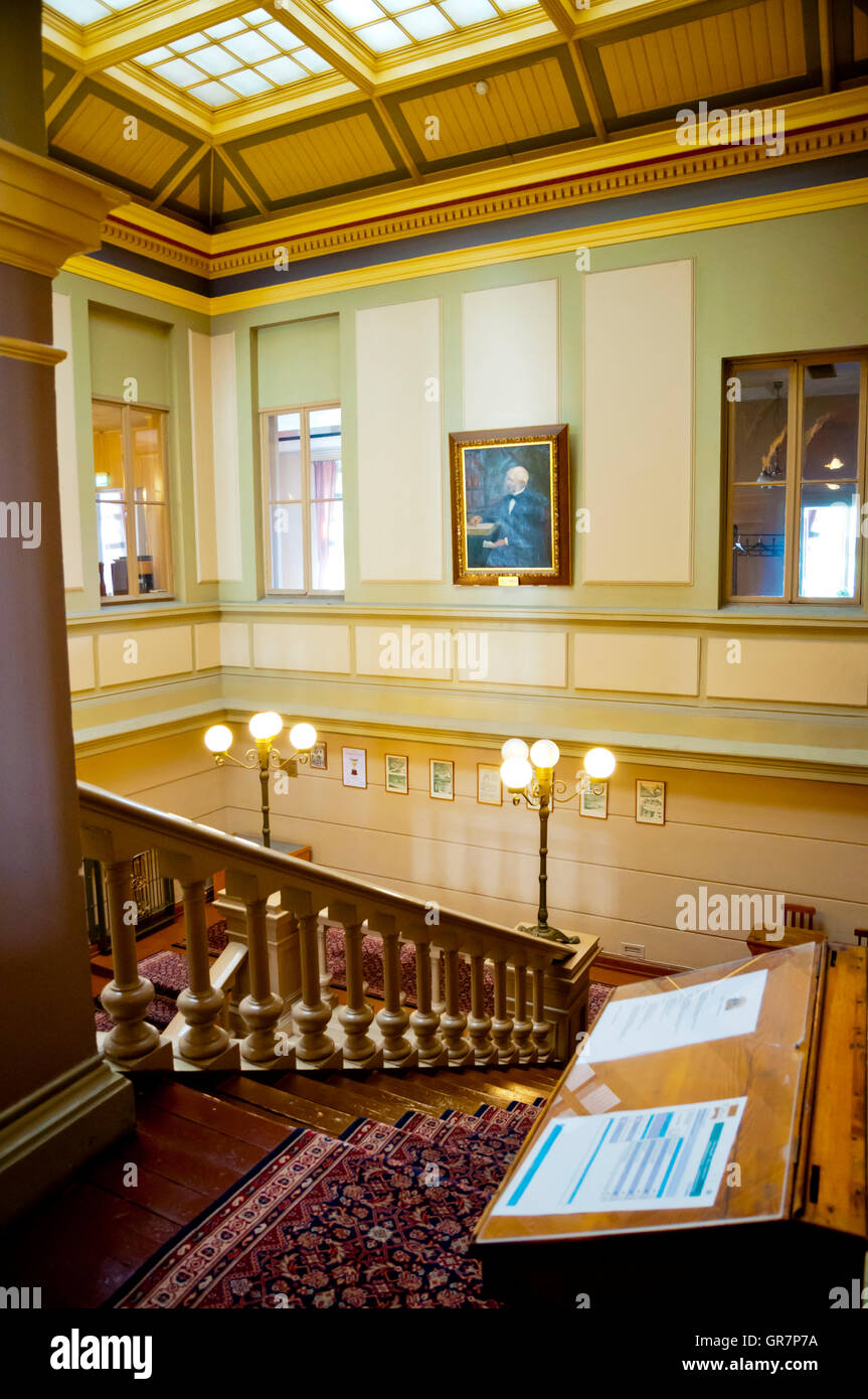 Restaurant Koulu, un restaurant dans une ancienne école, Turku, Finlande Banque D'Images