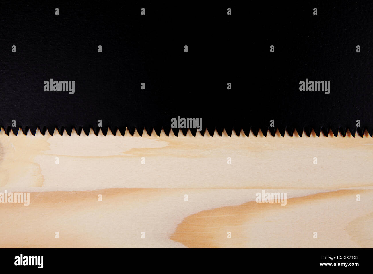 Black a vu plus d'un fond de bois avec de l'espace pour le texte. Vue supérieure du milieu de charpentier Banque D'Images