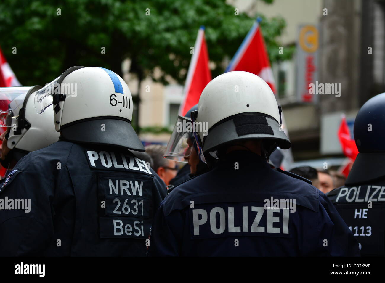 Police allemande Banque D'Images