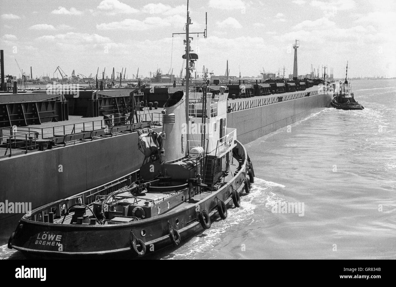 Remorqueur 1971 Bw Banque D'Images