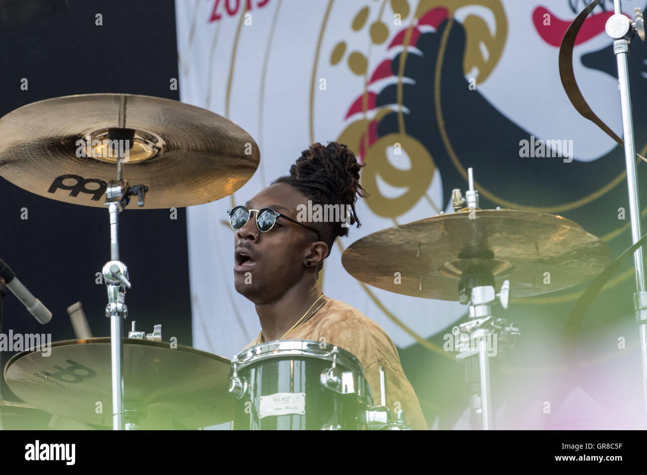 Stanley Clarke à Pori Jazz 2015 Banque D'Images