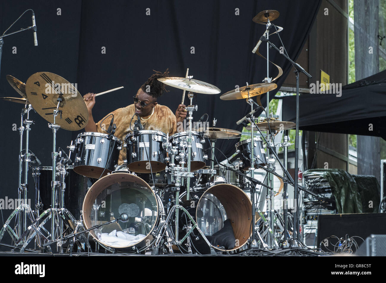 Stanley Clarke à Pori Jazz 2015 Banque D'Images