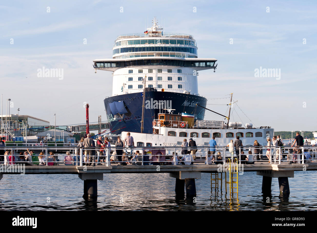 Kiel, Allemagne, June 05, 2015 TUI Cruises baptise son nouveau bateau de croisière Mein Schiff 4 Quot Quot Banque D'Images
