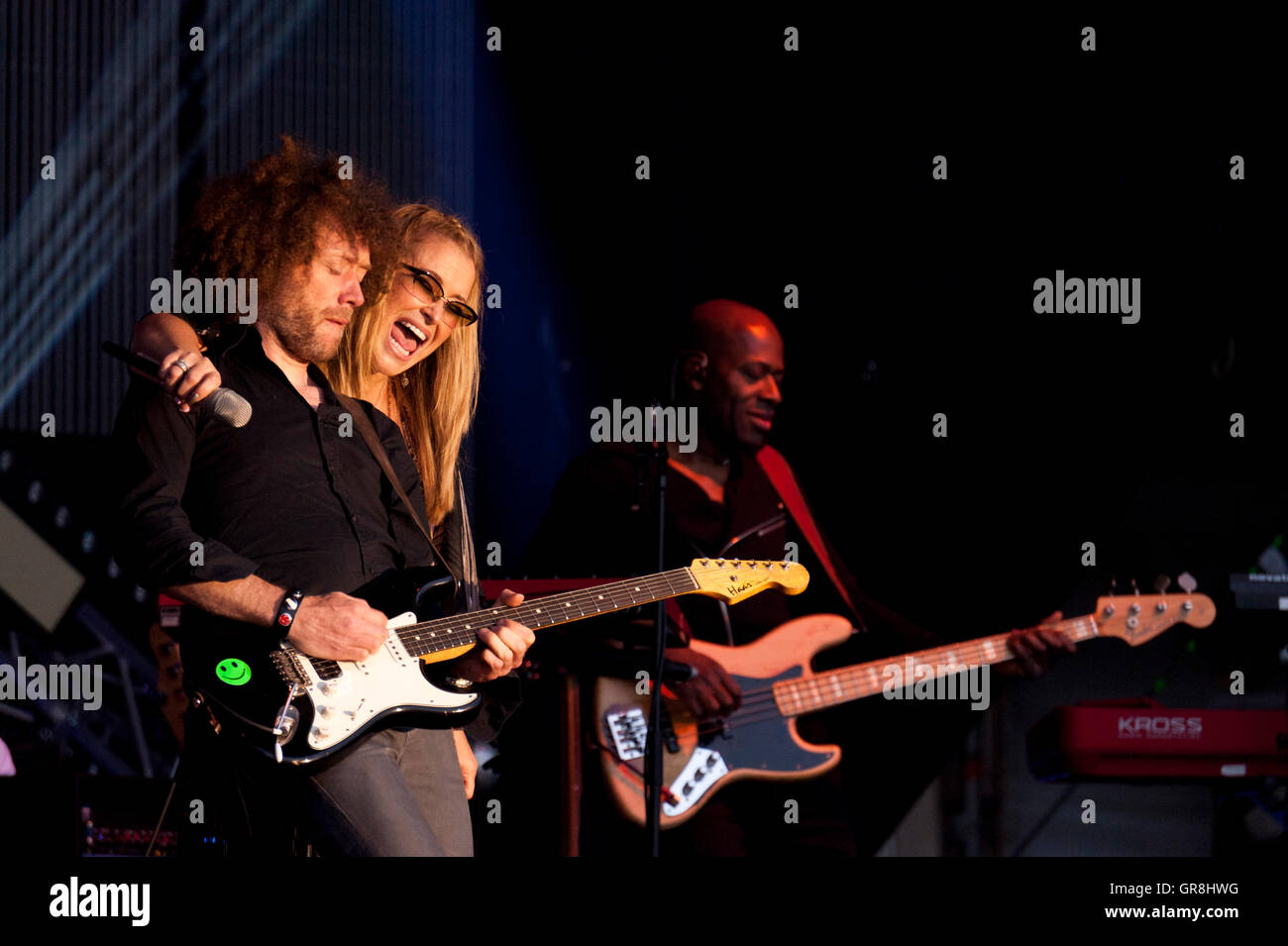 Kiel, Allemagne, June 24, 2015 Anastacia vivent sur la Semaine de Kiel 2015 Banque D'Images