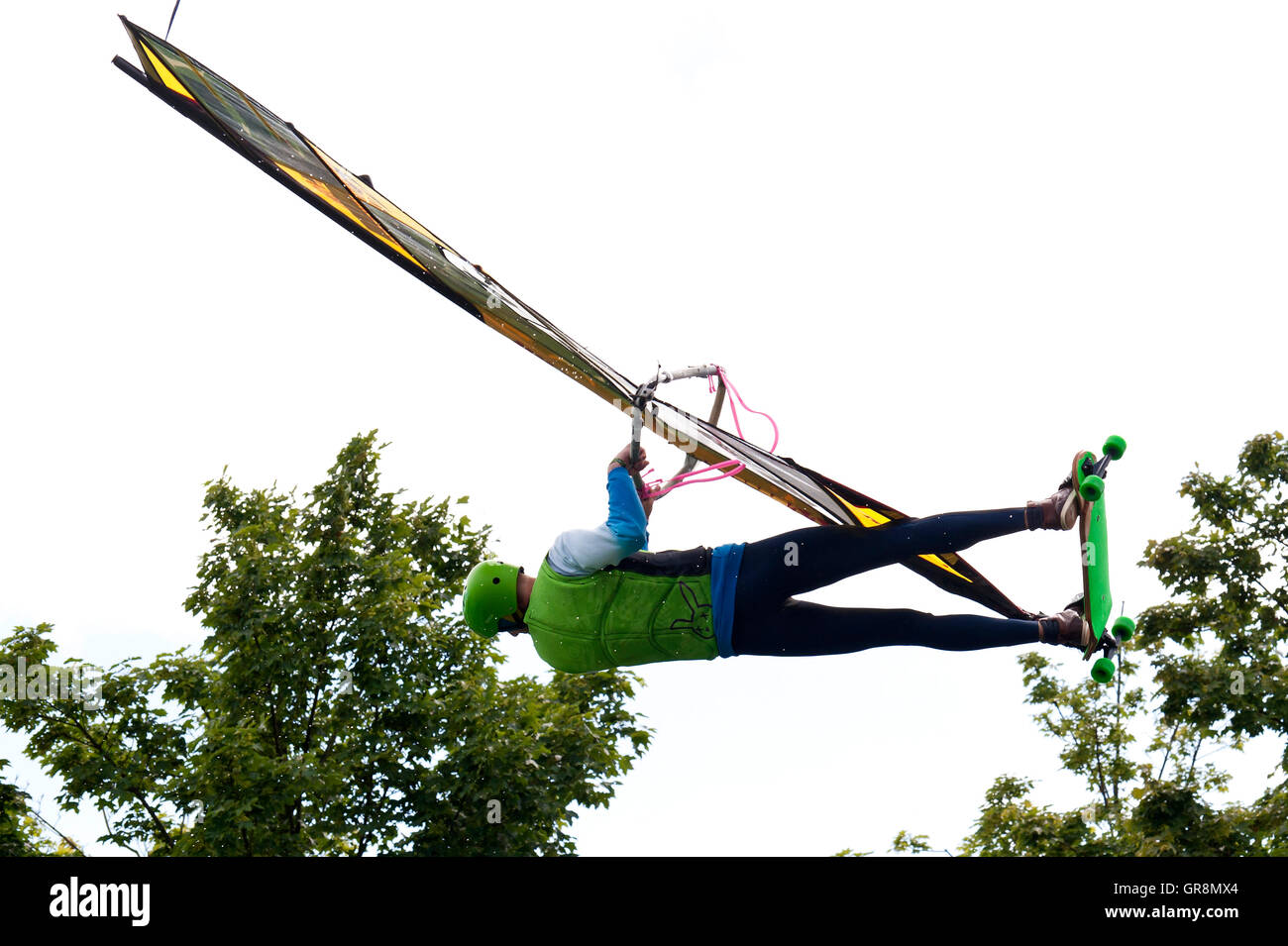 Coupe du monde de saut de l'océan dans la région de Kiel, Allemagne, le 22 juin, 2014 Banque D'Images