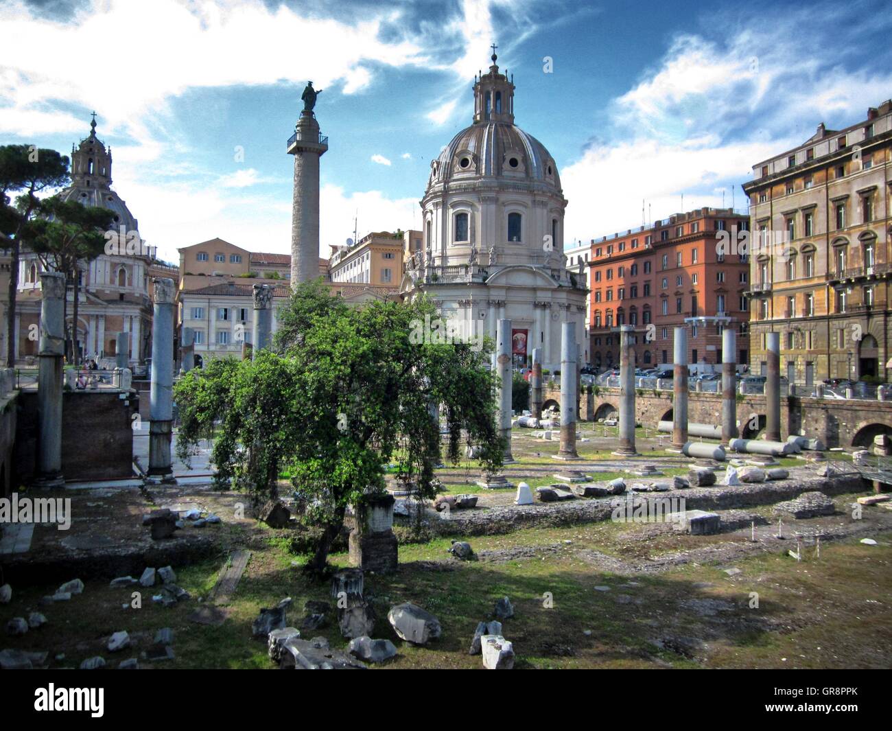 Forum Romanum Banque D'Images