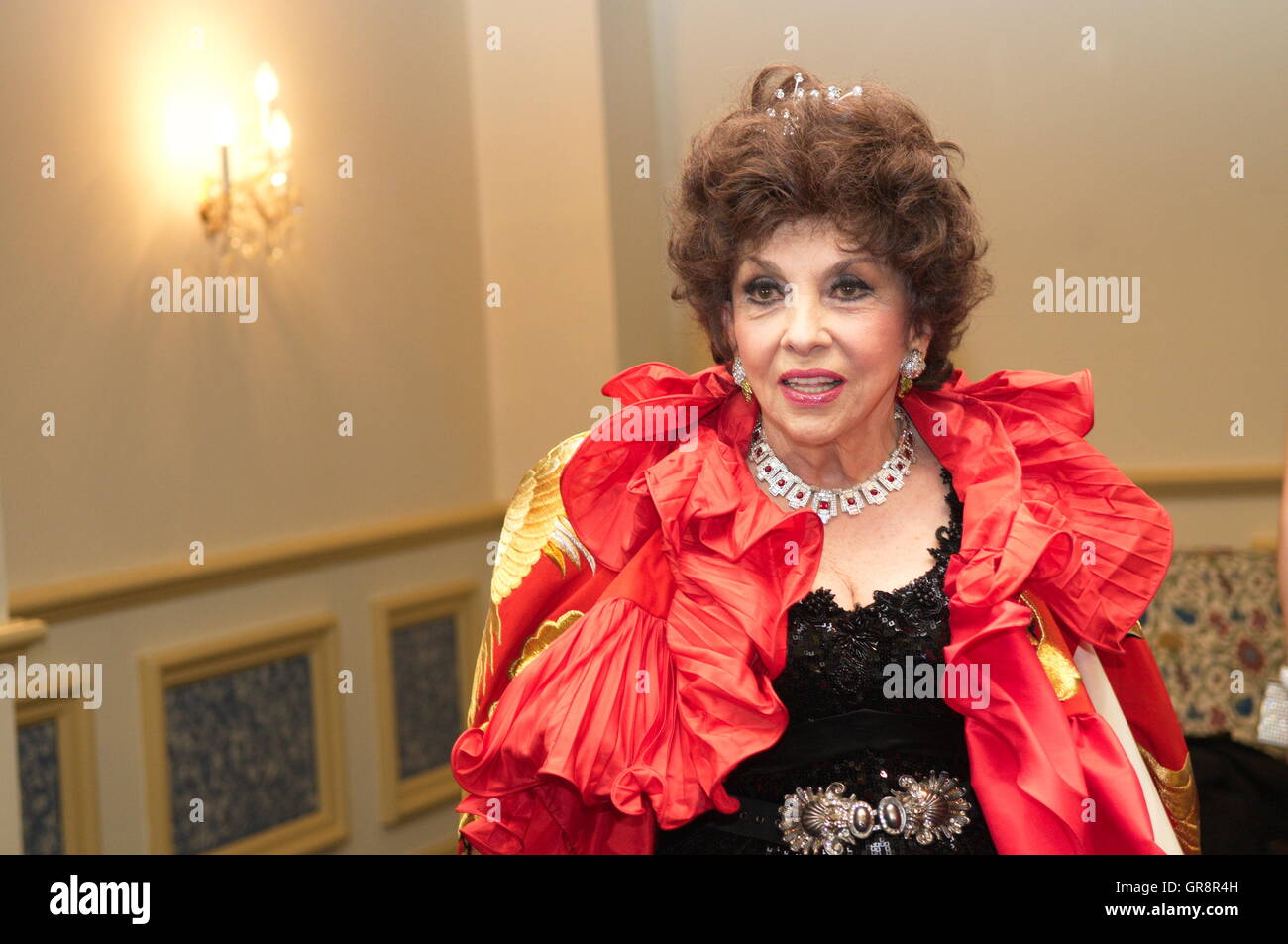 Gina Lollobrigida Banque D'Images