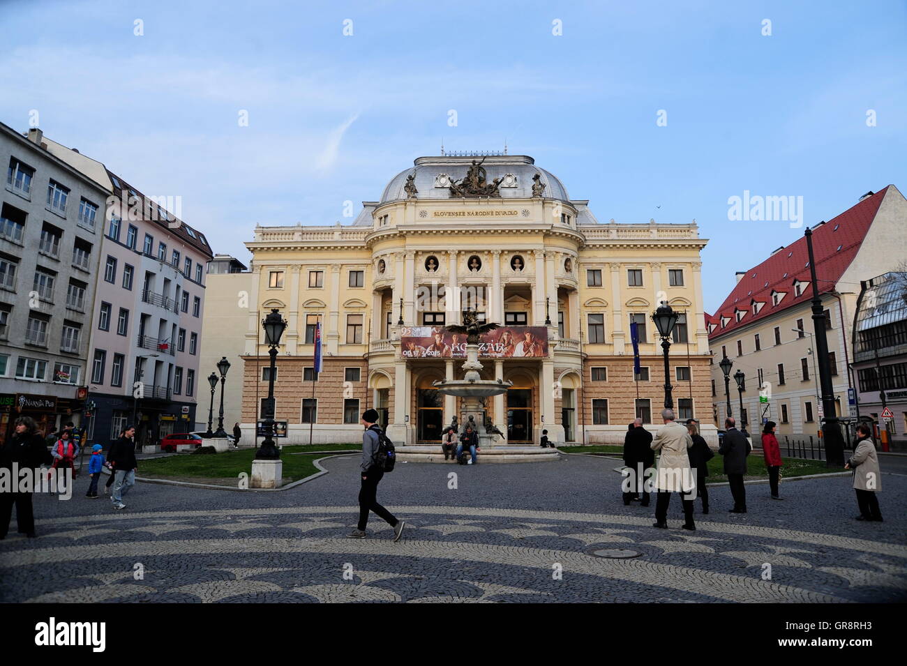 L'Opéra de Bratislava Banque D'Images