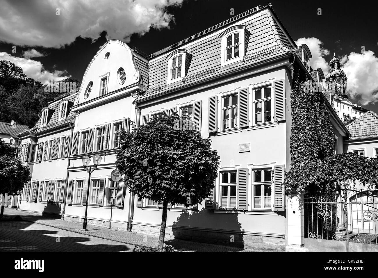 Fröbelhaus à Rudolstadt, Thuringe, Allemagne Banque D'Images