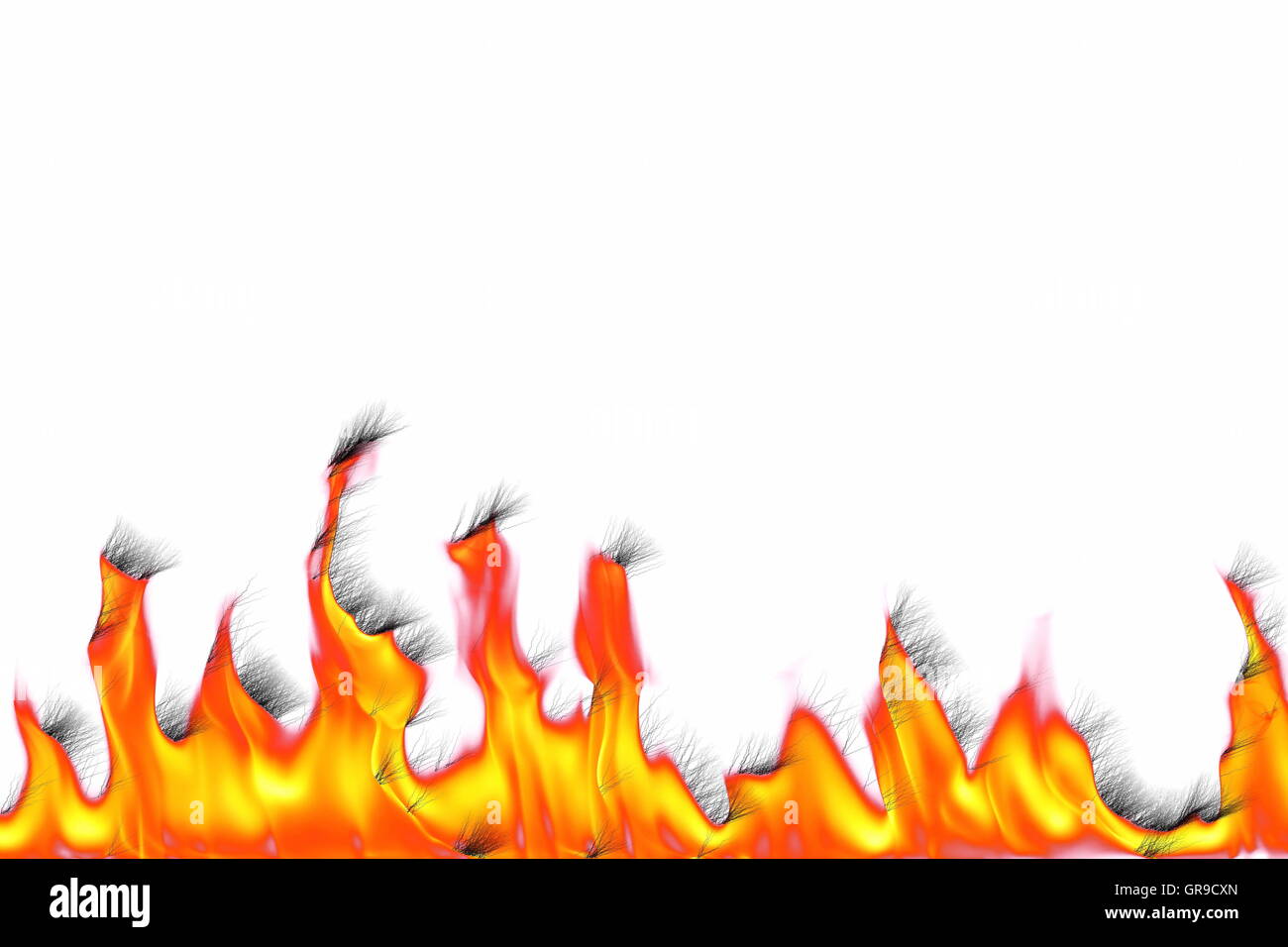 Danse des flammes Banque D'Images
